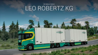 Scania R650 Leo Robertz KG + Trailer v9.0 1.60