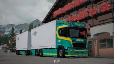 Scania R650 Leo Robertz KG + Trailer v9.0 1.60