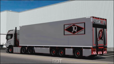 Scania R650 + Trailer "JQ van der Meer" v12 1.60