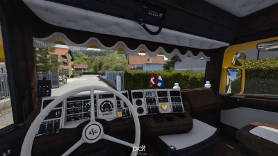 Scania T580 + Trailer "ASG Transport" v7 1.60