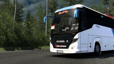 Scania Touring 6x2 HD 2026 V3 Bus Mod ETS2 v1.60