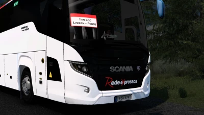 Scania Touring 6x2 HD 2026 V3 Bus Mod ETS2 v1.60