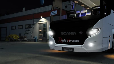Scania Touring 6x2 HD 2026 V3 Bus Mod ETS2 v1.60