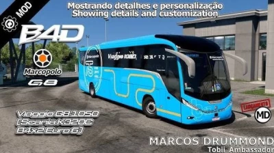 Viaggio G8 1050 - (Scania K320C B4x2 Euro 6) v1.0