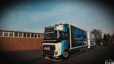 Volvo FH16 2014 Titanic + Trailer v1.60
