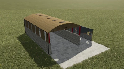 12m X 24.5m Dutch Barn Shed Pack v1.0.0.0