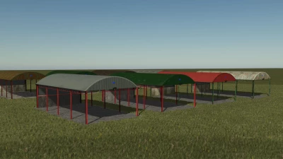 12m X 24.5m Dutch Barn Shed Pack v1.0.0.0