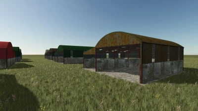 18m X 18m Dutch Barn Shed Pack v1.0.0.0