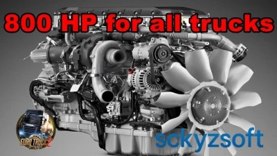 800 HP for all trucks v1.60
