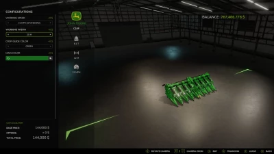 Adjustable working-width configuration v1.0.0.0