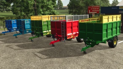 Broughan 1 Axle Grain / Silage Trailer (New Release) v1.0.0.0