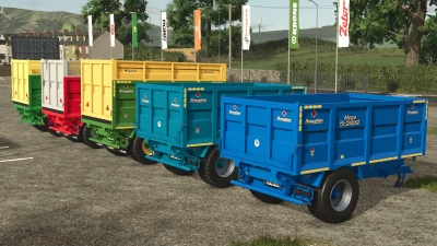 Broughan 1 Axle Grain / Silage Trailer (New Release) v1.0.0.0