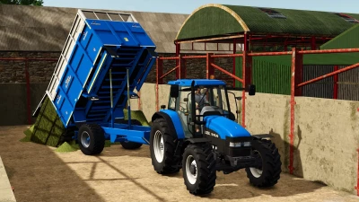 Broughan 1 Axle Grain / Silage Trailer (New Release) v1.0.0.0