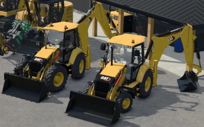 Cat backhoe Pack v1.0.0.0