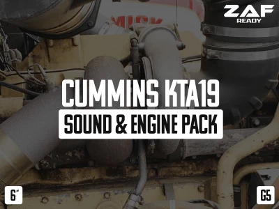 Cummins KTA Sound & Engine Pack v1.1-G5 1.60