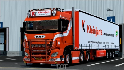 DAF XF 106 530 Kleinjan Transport v1.0