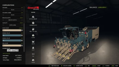 Dewulf Vegetable Harvester v1.0.0.0