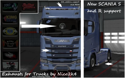 Exhaust & Tuning Parts for Trucks v1.60