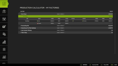 Factory Profit Calculator v1.0.0.1