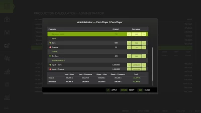 Factory Profit Calculator v1.0.0.1