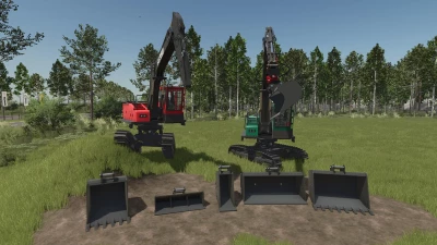 Forestry Excavator Pack v1.0.0.0