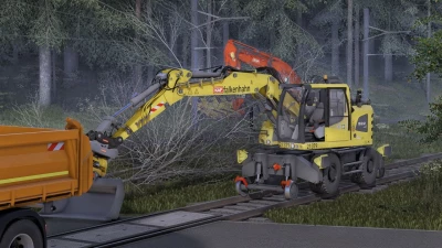 Liebherr 922 Rail Excavator v1.0.0.0