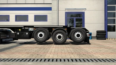 Lift Axle for SCS & Kässbohrer Container Trailer v1.2 1.60