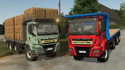 MAN TGS 18.500 Flatbed Autoload v1.5.0.0