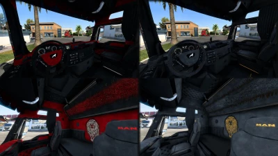 MAN TGX E6 Interior Pack v1.5 1.60
