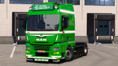 MAN TGX Euro 6 Den Haag Transporte v1.60
