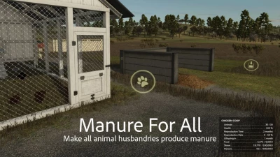 Manure For All Husbandries v1.0.1.0