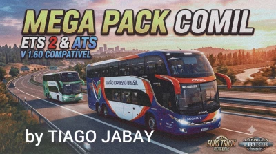 MEGA PACK COMIL - ETS 2 & ATS VERSION 1.60