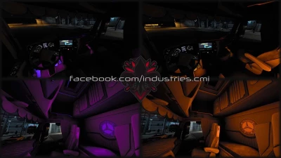 Mercedes-Benz Actros MP4 Interior Pack v1.6 1.60