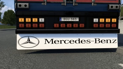 MERCEDES-BENZ MUDFLAP SCS BOX 07 08 2026 1.40 1.61