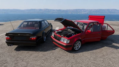 Mercedes-Benz W124 1980-1990s Pack v2.1 0.39.x
