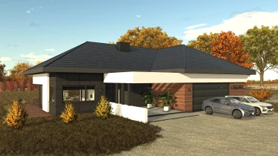 Modern House With Garage v1.0.0.0