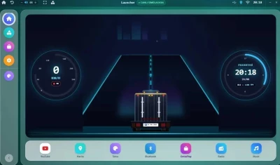 OmixPlay UI – CarPlay, YouTube, Spotify for ETS2 v1.0