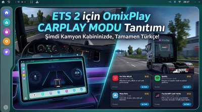 OmixPlay UI Carplay Youtube Spotify
