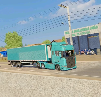 PACK SCANIA NTG + TRAILE BAU 1.60