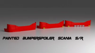 Painted Bumperspoiler For Scania Next Gen S/R v1.60