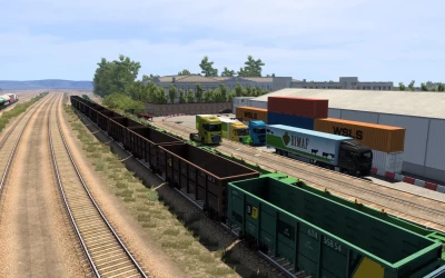 Promods Great Steppe to Seven Rivers Map Train Connection v1.0 1.60