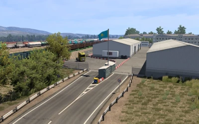 Promods Great Steppe to Seven Rivers Map Train Connection v1.0 1.60