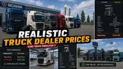 Realistic Truck Dealer Prices v1.0