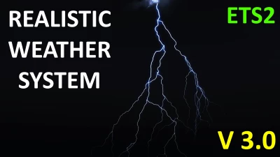 Realistic Weather System V2.9 ETS2 1.60
