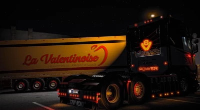 Scania 6 Series R500-V8 & Trailer v1.60