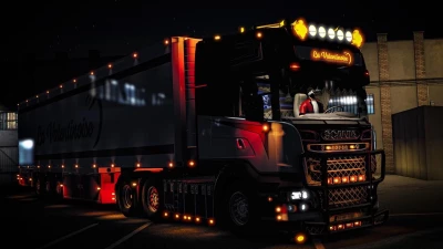 Scania 6 Series R500-V8 & Trailer v1.60
