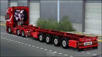 Scania R450 + Trailer “Weeda Penoza” v14.0