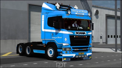 Scania R520 + Trailer "Danny vd Heuvel" v11 1.60