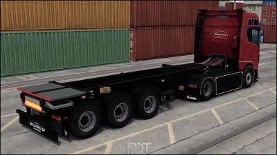Scania S450 Geelhoed + Trailer v1.60