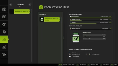 Silage Additive Production v1.0.0.0